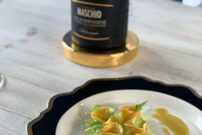 Tortelli Di Baccala Con Crema Di Patate E Porri Cantine Maschio