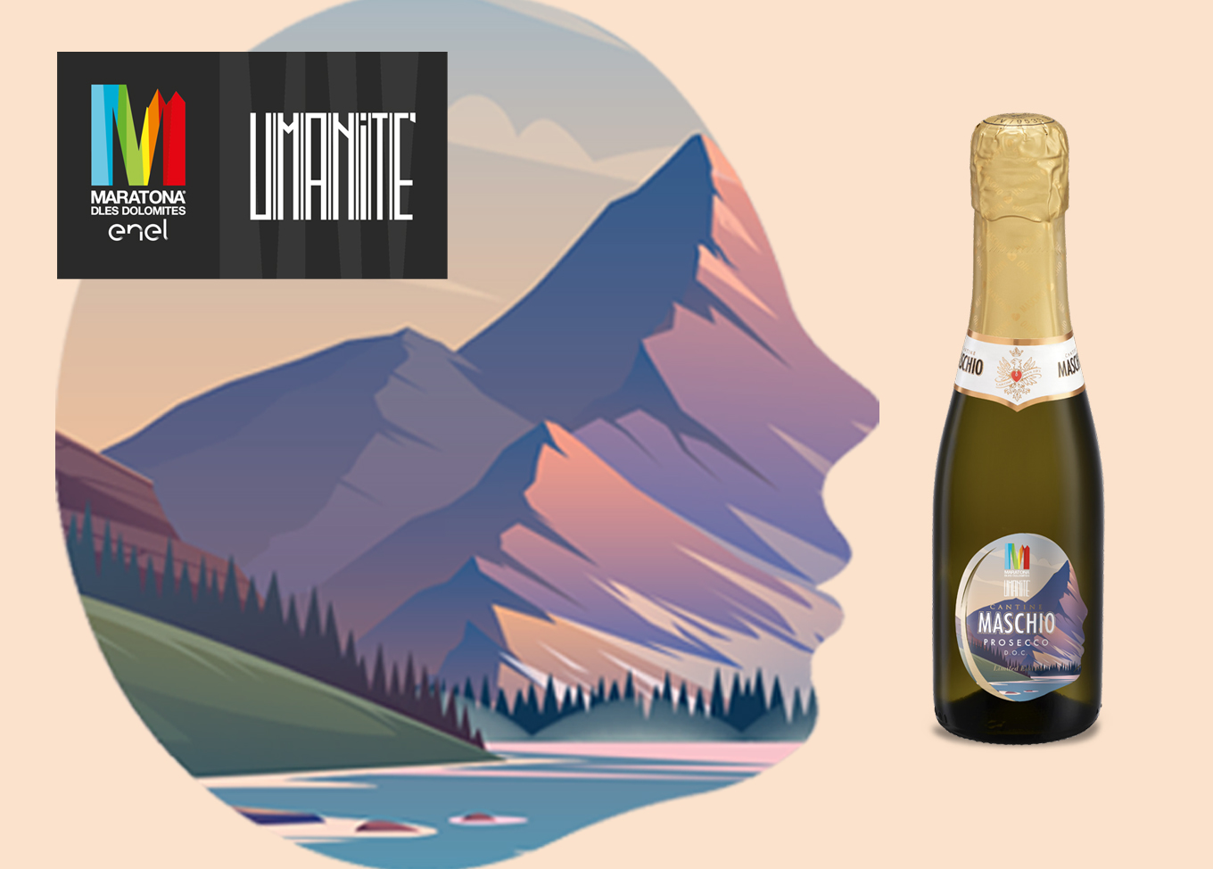 Mini Prosecco Limited edition - Maratona Dles Dolomites